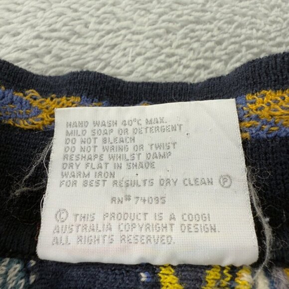 Coogi Australia Vintage Knit Sweater Men’s Size M - Picture 14 of 16